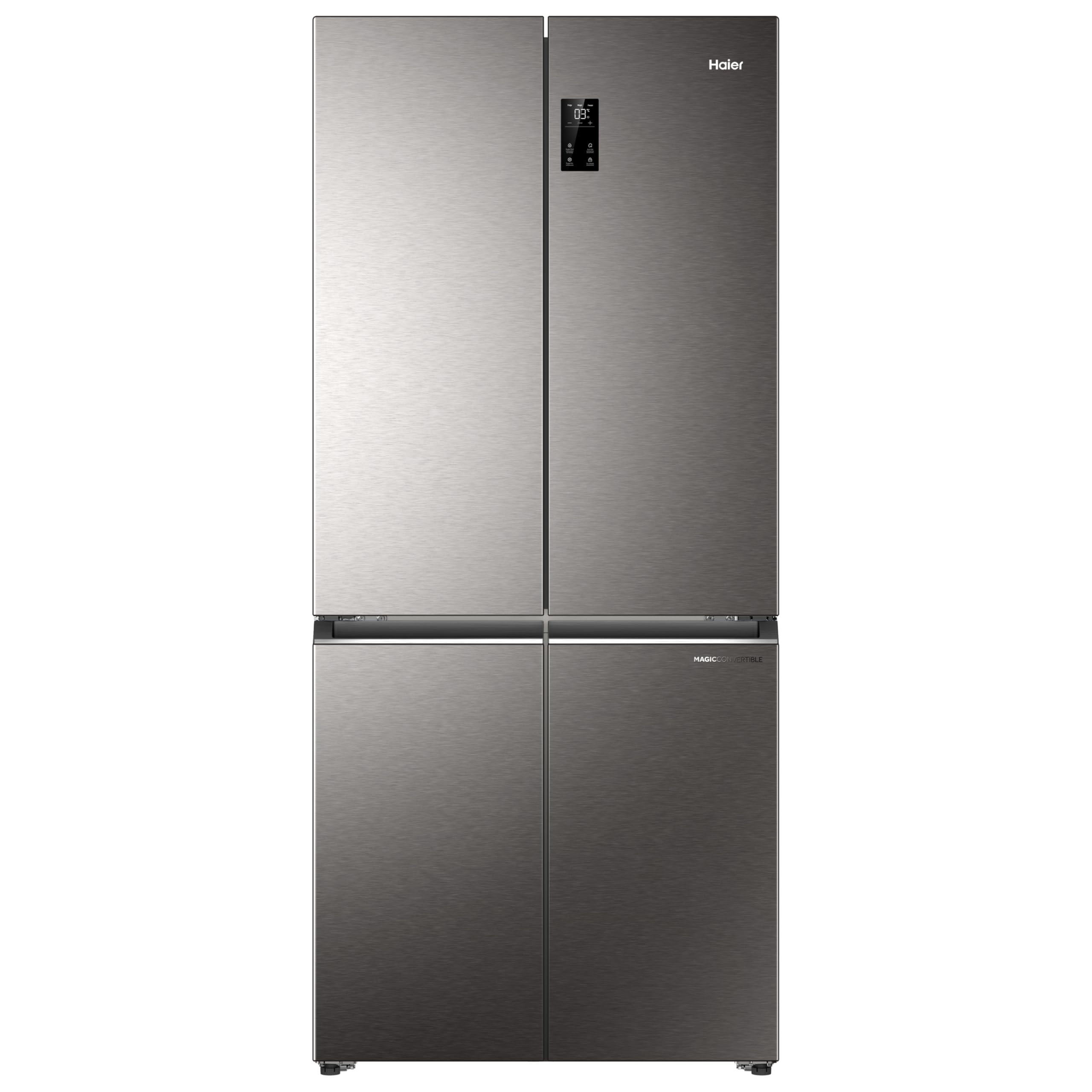 Haier 520 L, 4-Door Side by Side Refrigerator with Convertible