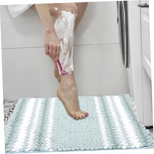 Miniatura 4 de ULTECHNOVO Tapete rectangular de chenilla, tapete de entrada de habitación, tapete de entrada para el hogar, dormitorio, tapete de baño, cocina,