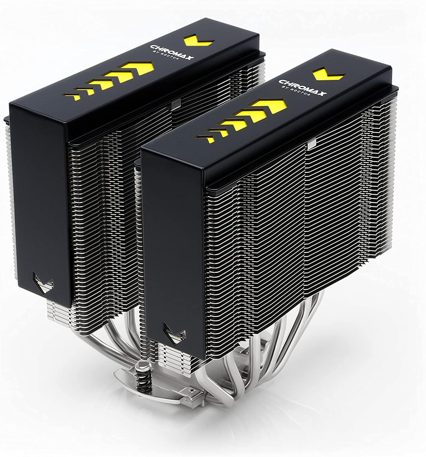 Noctua NH-D15S CPU Cooler with NA-HC3 chromax.Black.swap heatsink Covers