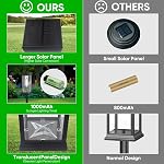 8 Pack Solar Pathway Lights Outdoor,Waterproof Brighter Solar Outdoor Lights,Auto On/Off Solar Lights Outdoor Garden,Outdoor Solar Lights for Walkway Driveway Garden(Cool White)