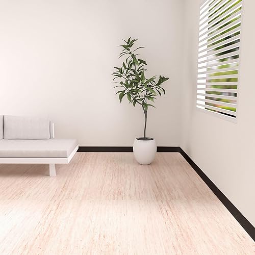 Miniatura 9 de Moldura de zócalo flexible  Base de vinilo para despegar y pegar, base de pared autoadhesiva, base de suelo de esquina, moldura de goma (4 pulgadas