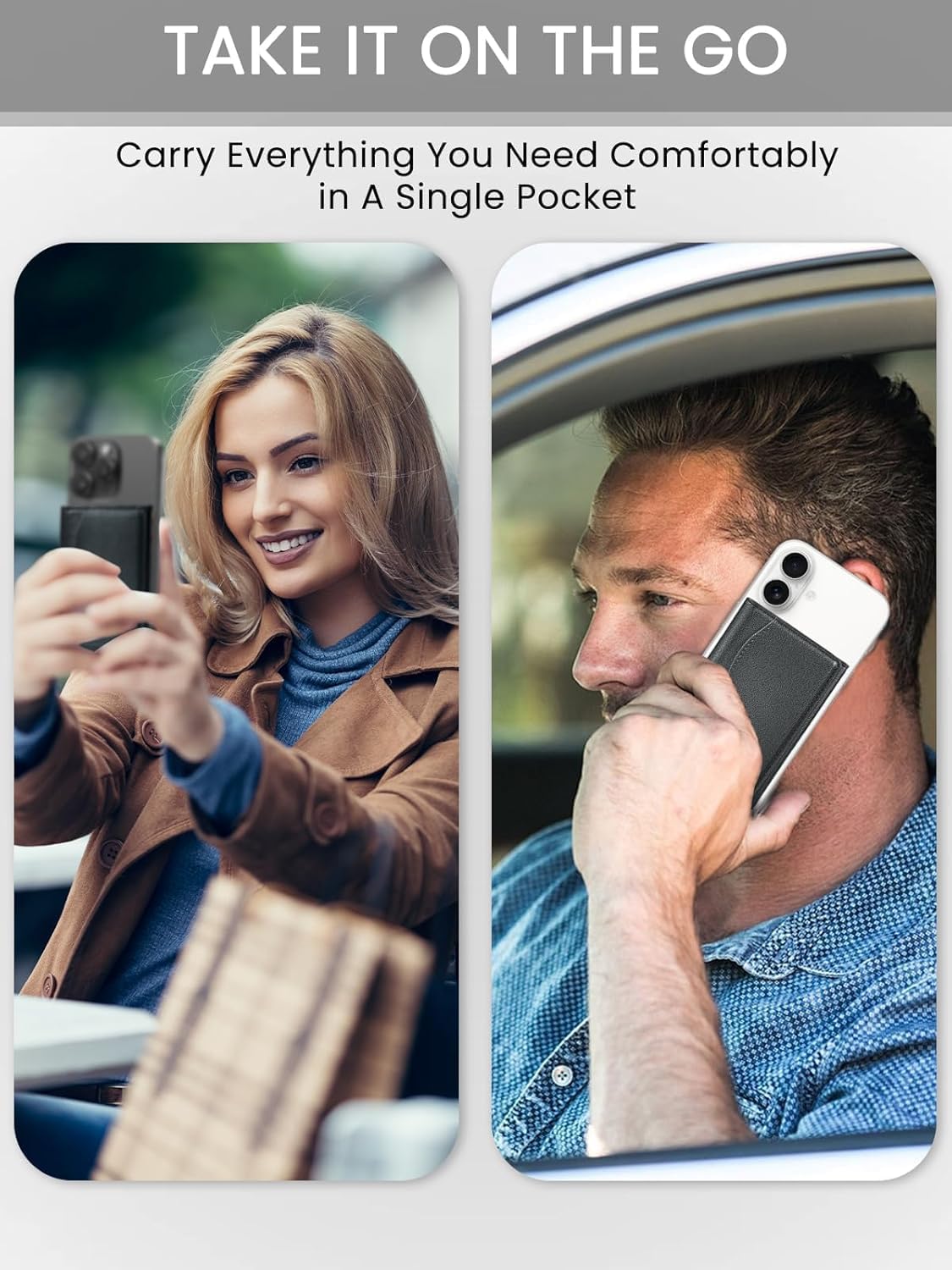 الأصلي - محفظة ماج سيف - اقوى محفظة مغناطيسية لسلسلة ايفون 16/... - view 2