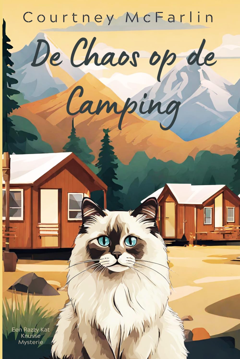De Chaos op de Camping (Een Razzy Kat Knusse Mysterie)