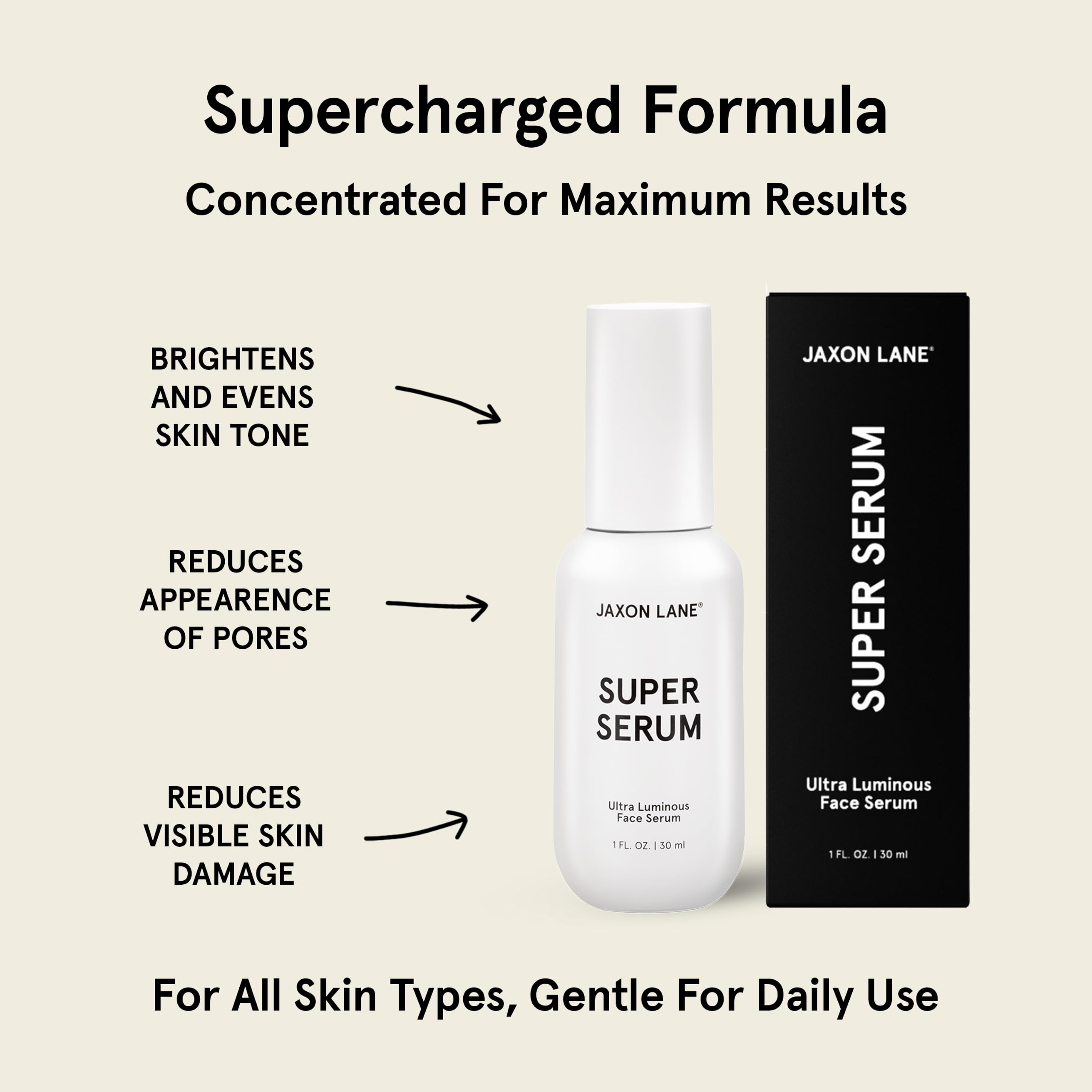 Super serum przeciw starzeniu się skóry na twarz: 5% serum niacynamidowe, bakuchiol, serum z witaminą C do twarzy, serum dla mężczyzn, kwas traneksamiczny, hiperpigmentacja, usuwanie ciemnych plam,