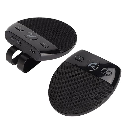 Manos Libres Bluetooth 5.0 Parlante Mini para Auto con Micrófono miniatura 7