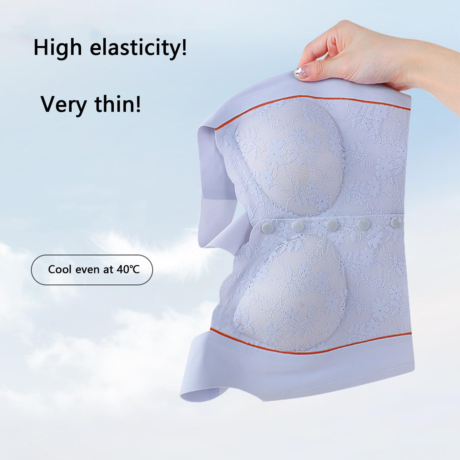 Generico Reggiseni da Donna con Chiusura Frontale, Comodi Reggiseni Modellanti con Bottoni e correttore di Postura, Reggiseno Modellante correttore di Postura