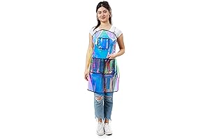 Clear Vinyl Apron | Salon Apron for Women | Professional Hairstylist Apron