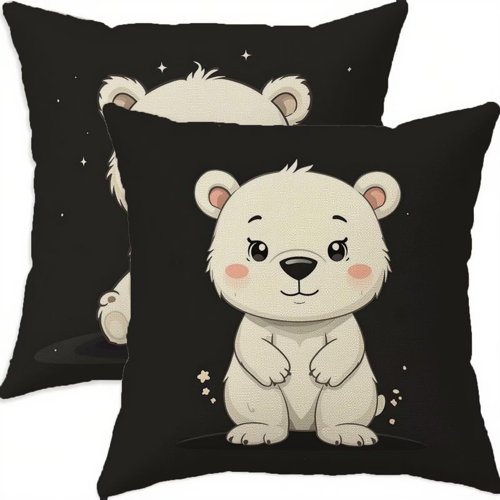 Housse coussin 65x65cm imperméable double face pour rénover un canapé usé