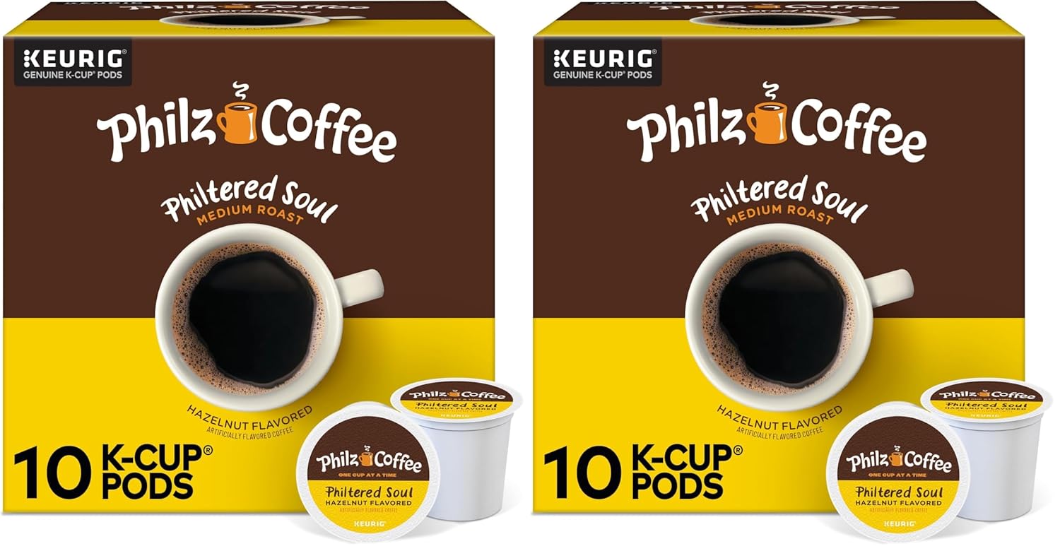 Philz Coffee Philtered Soul K-Cup® Pod Coffee, Single Serve Keurig® K-Cup® Pods, Medium Roast Coffee, 10 count (Pack of 2)