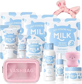 Set de cuidado de la piel de leche para niñas...