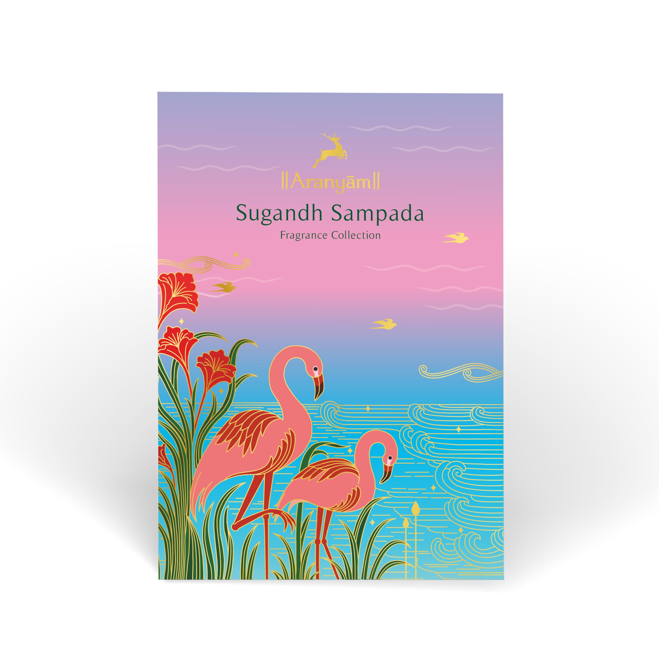 Aranyam Sugandh Sampada Natural Perfume Discovery Collection, 8 Fragrances Gift Set, 2ml Each, Includes Oud, Floral, Aqua Scents 1