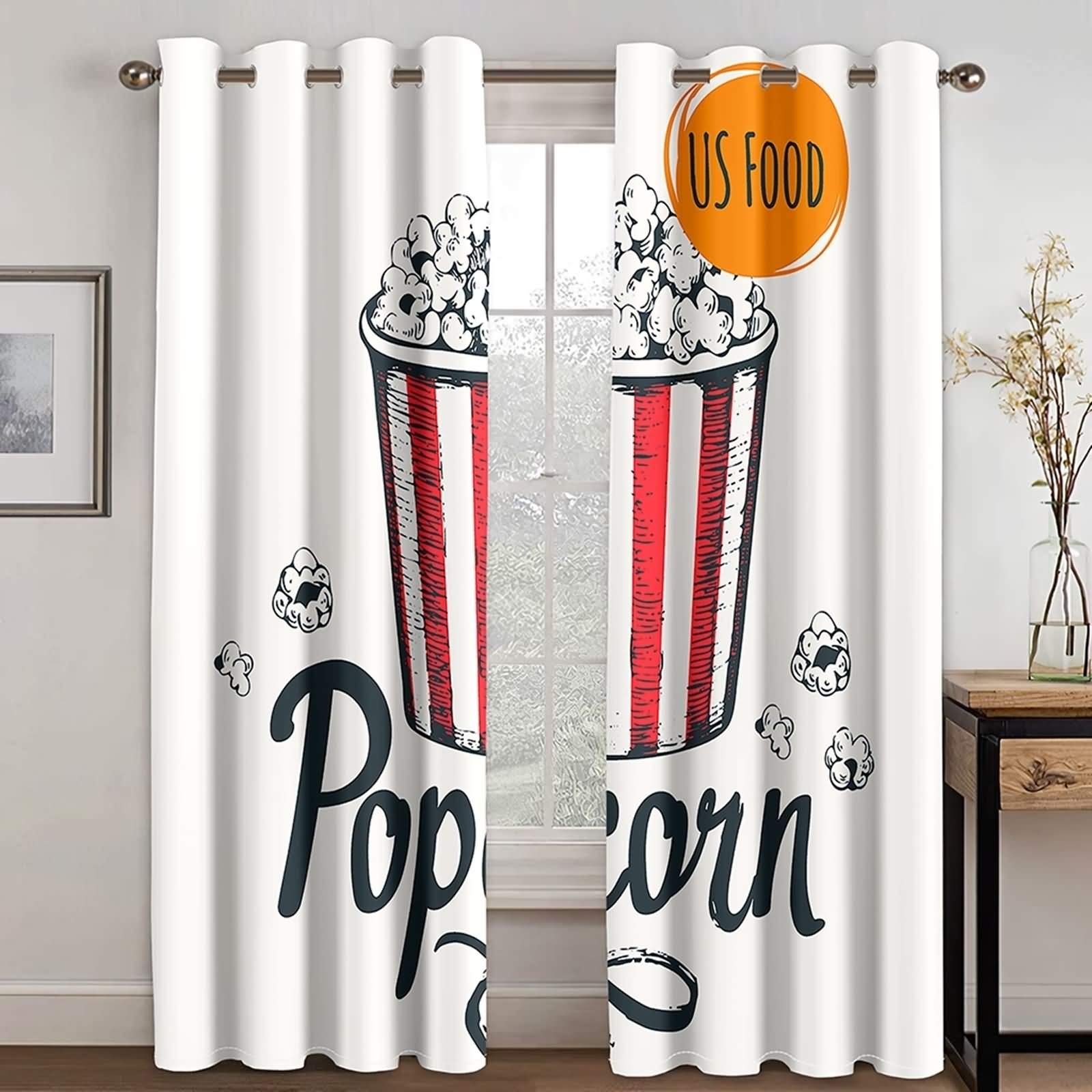 Rideaux occultants de fenêtre moderne KnSam pop corn 132x244
