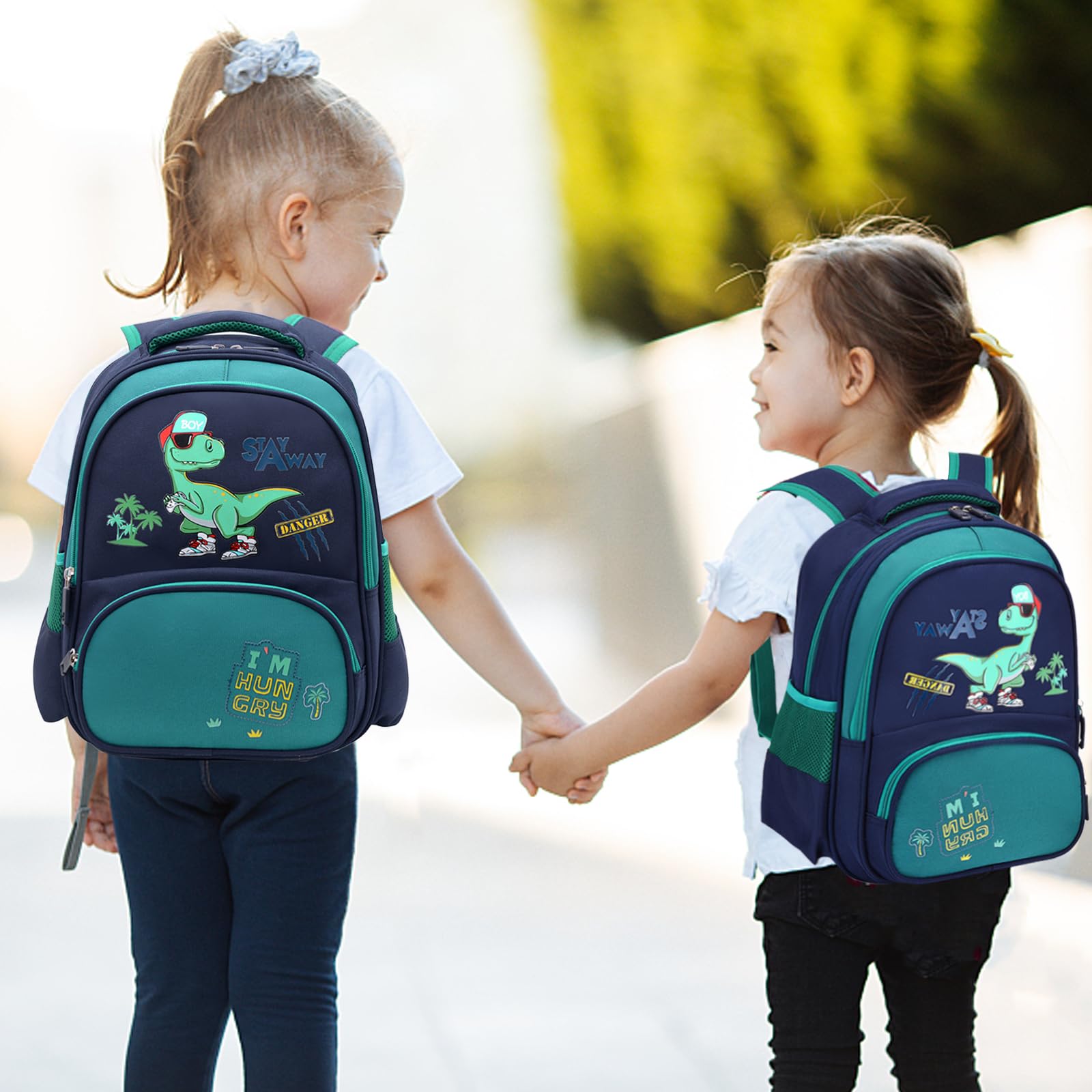Sac à dos pour maternelle, Enfants Sac À Dos avec Laisse De Sécurité, Enfants Enfant Dinosaure Sac pour Garçons Filles, maternelle École Bookbag Sac à Dos Enfant pour à L’ école Maternelle