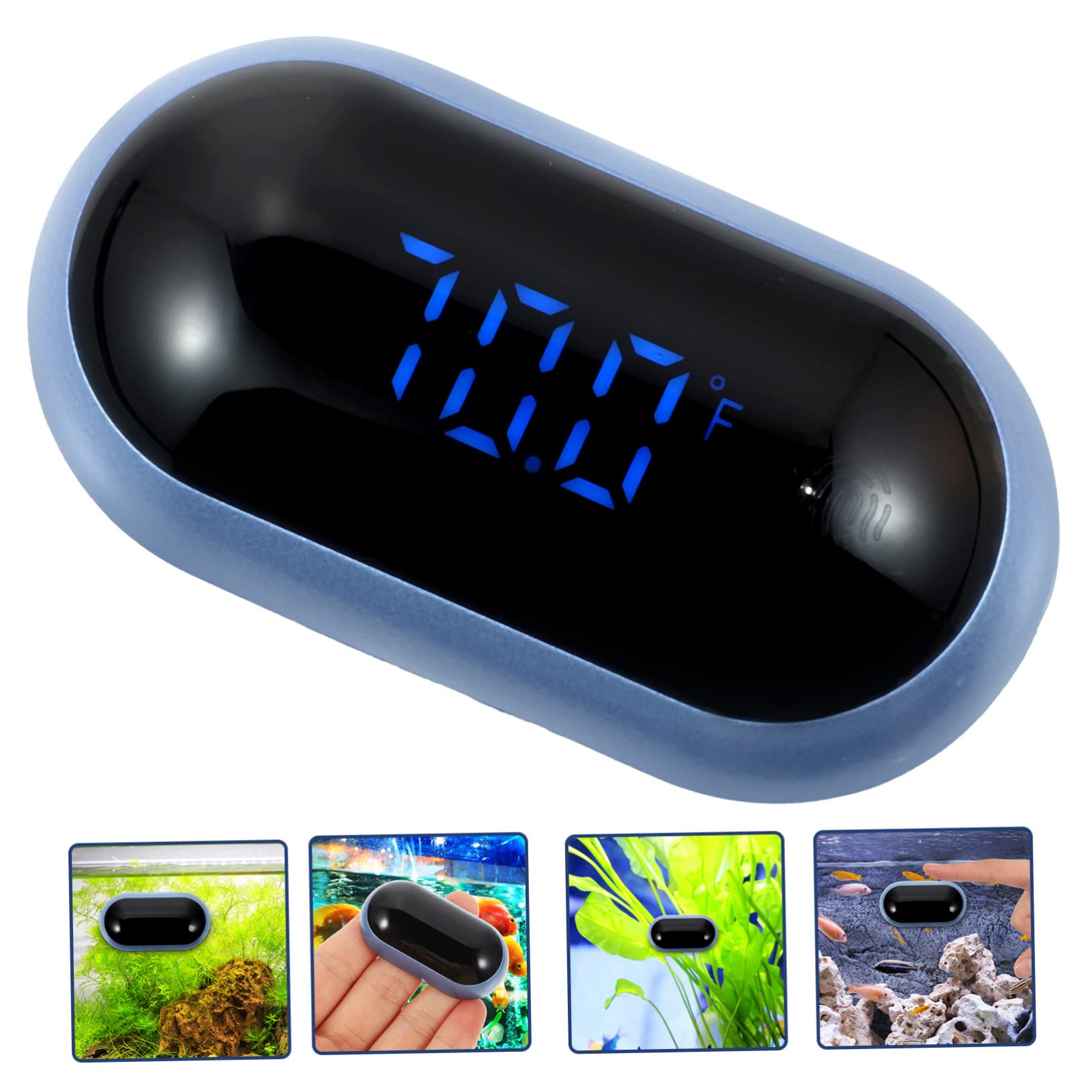 Yardwe 5piezas Digital Para Pantalla Led Medidor De Para Peceras Herramienta y Precisa Para Controlar La Del Agua Casa
