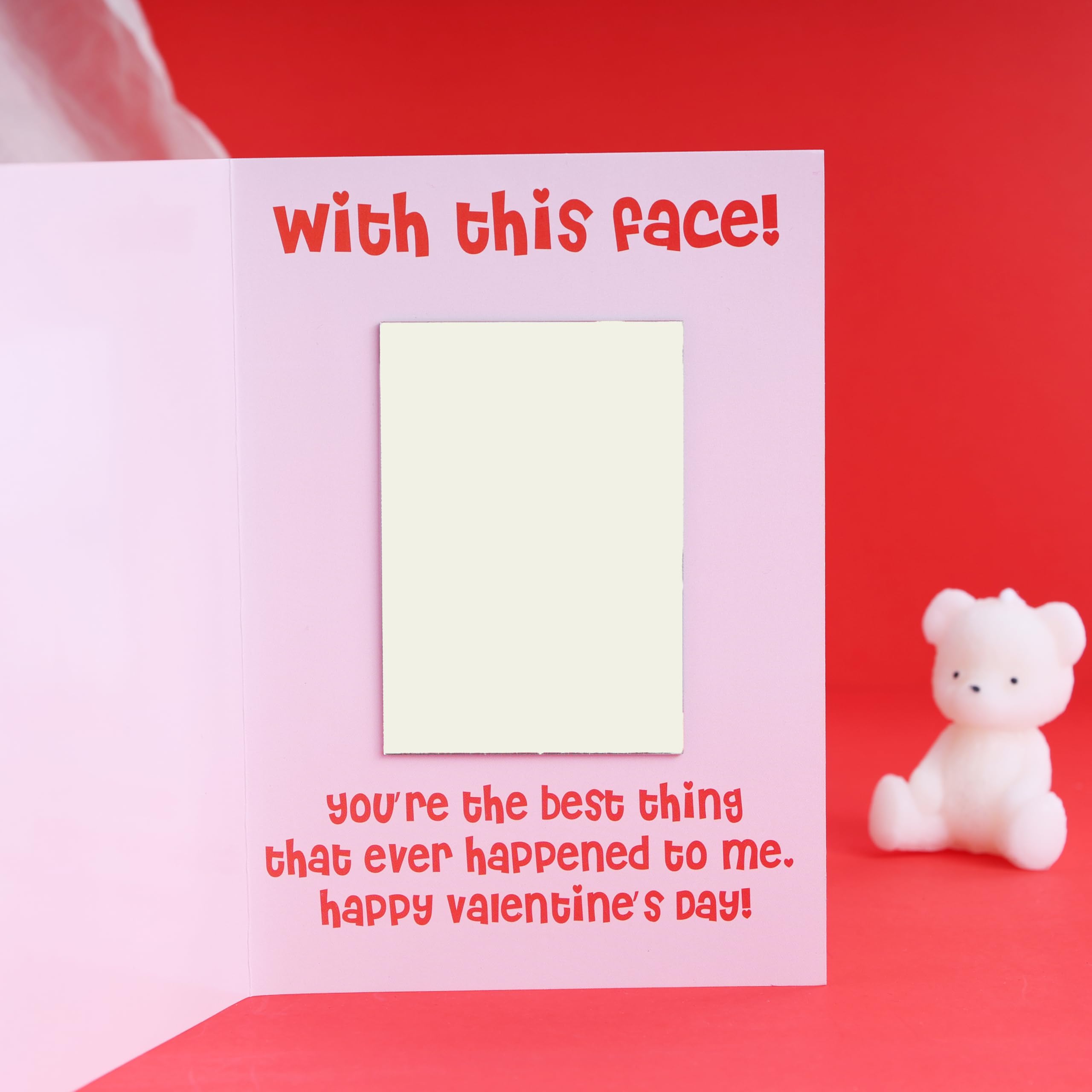 Oye Happy – Awww-dorable Mirror Card | Romantic Surprise Greeting Card with Mirror | Cute Love Card for Partner, Husband, Wife, Girlfriend & Boyfriend | 12.5 x 17.5 cm 4