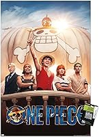 Vista 7 de Trends International Netflix One Piece - Póster de pared de una hoja, 14.72 x 22.37 pulgadas, paquete de póster premium y alfiler