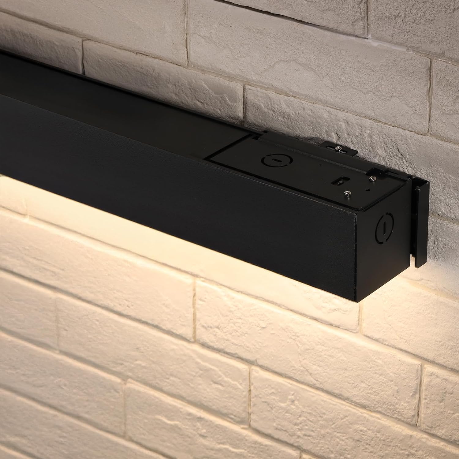 LEONLITE LED Linear Light Wall Mount Kit, ONLY for LEONLITE Linear Lights, Industrial-Grade SPCC Steel Bracket for Single Fixture Installation