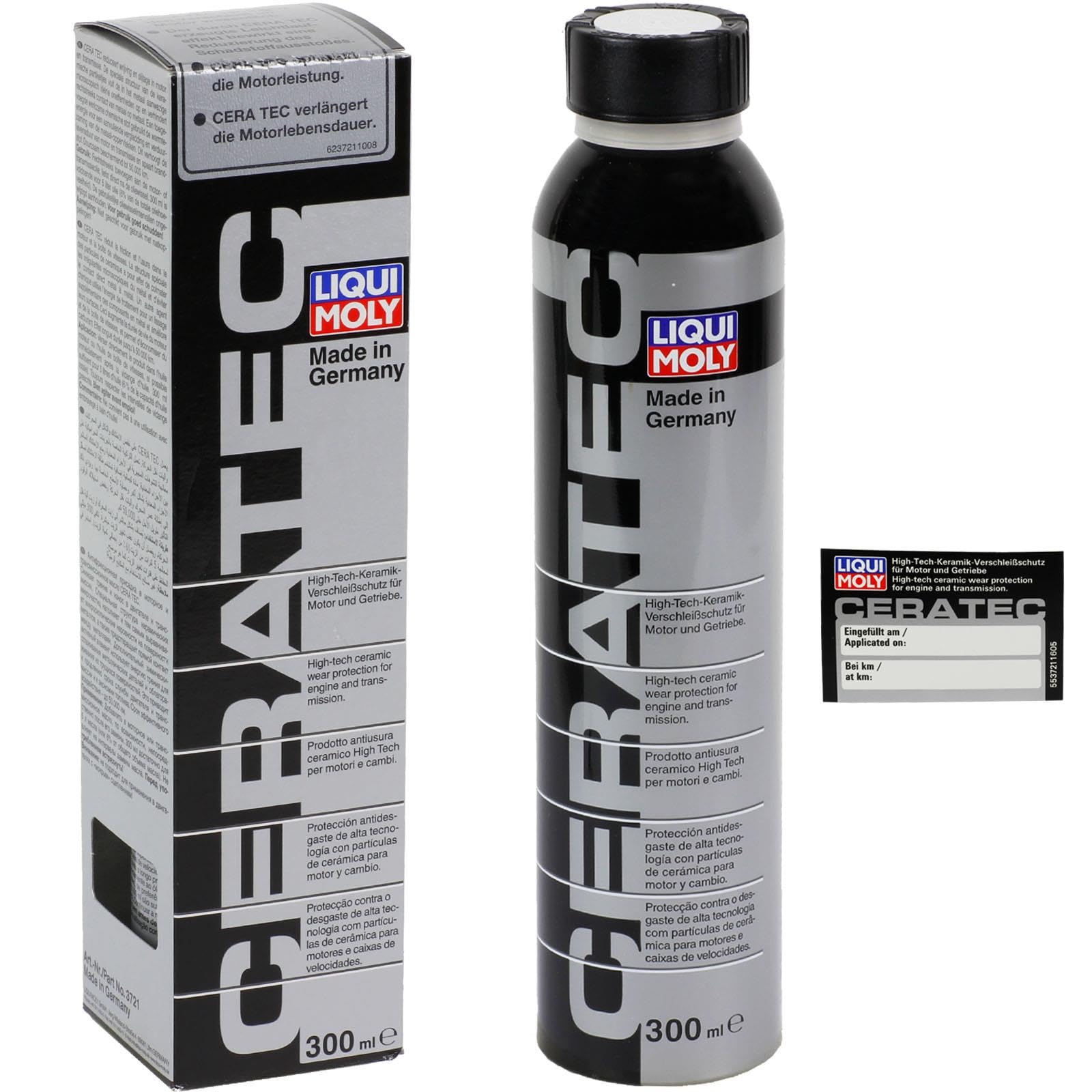 6 x Liqui Moly 3721 Cera Tec Ceramica Usura – 300 Ml
