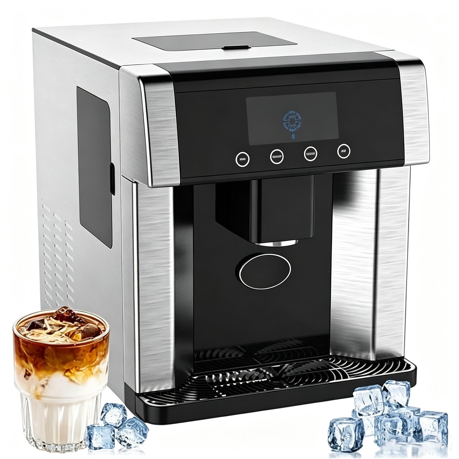 Máquina De Hielo For Encimera, LCD, 3 Tamaños, For Uso Doméstico