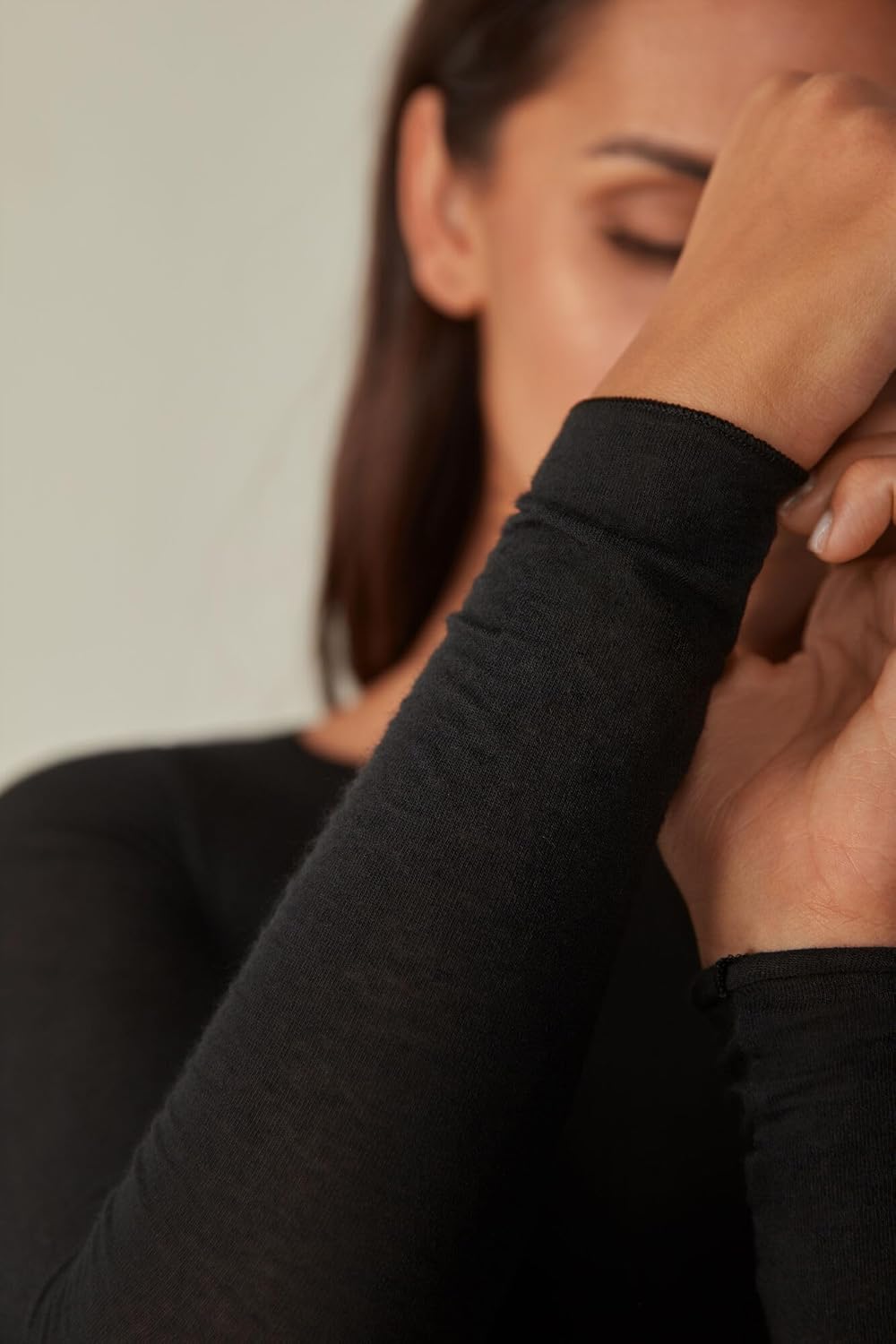 Intimissimi Woman's Sheer Boat Neck Modal Cashmere Ultralight Top - Image 6