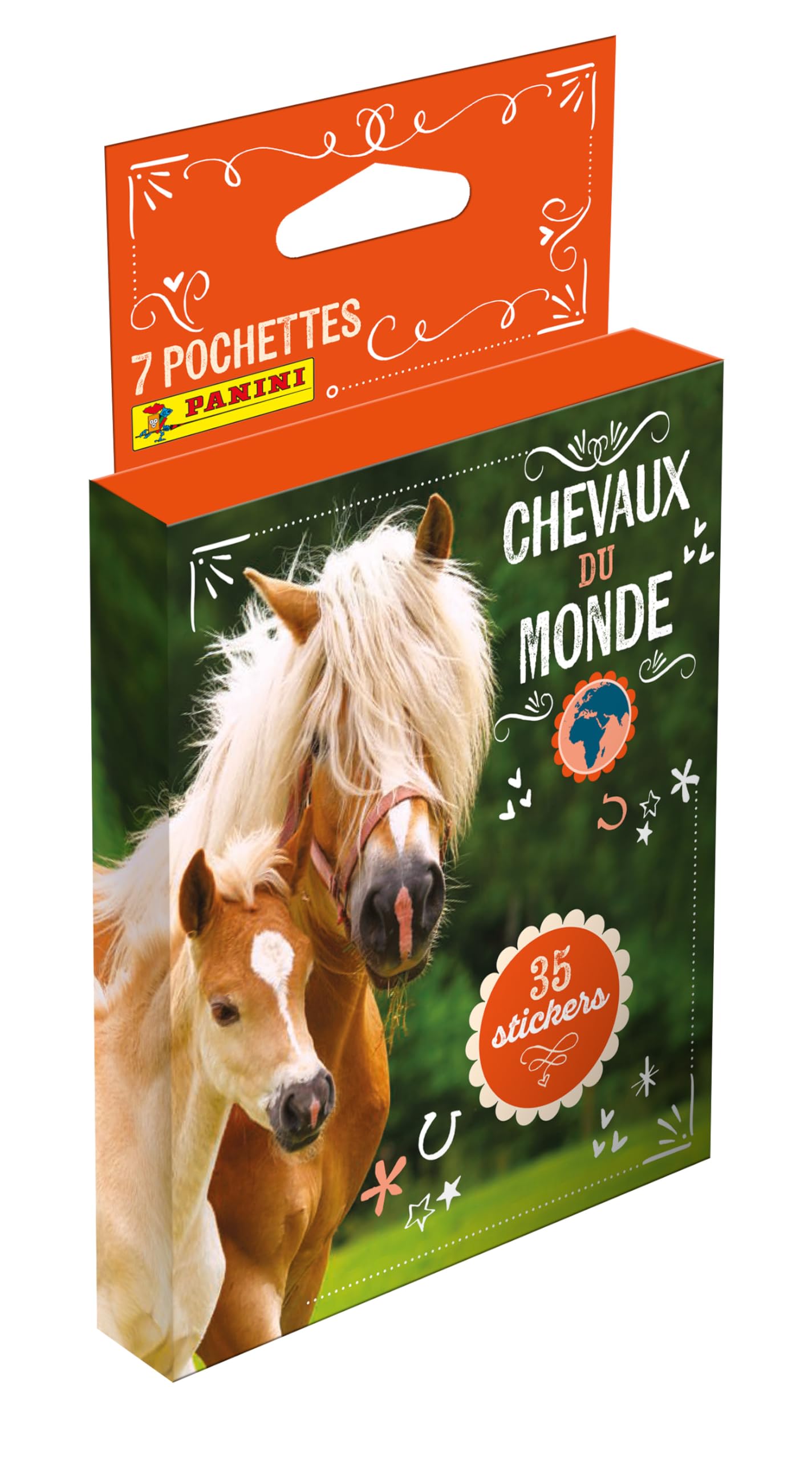 Carte à collectionner Panini Chevaux du Monde Album Carte à collectionner Panini Chevaux du Monde Album