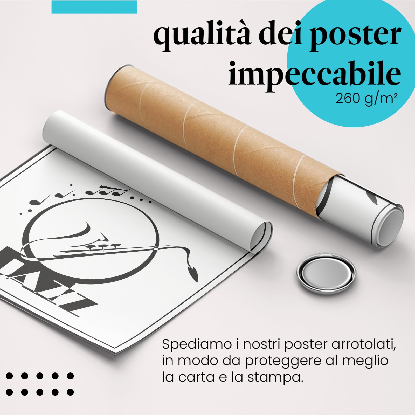 Postereck - 1013 - Poster jazz, Keep Calm musica cartello sassofono - Stampa con Scritta, Decorazione da Parete, Arredamento Interni, Stampa Fotografica - Tela - 100,0 cm x 75,0 cm
