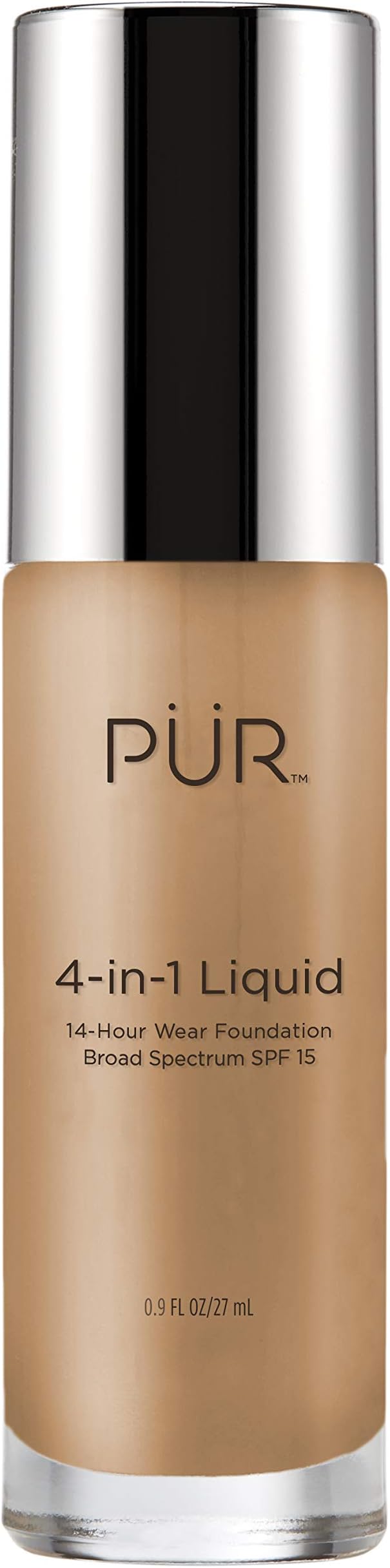 PUR Cosmetics 4-in-1 Liquid Foundation, Golden Medium, 1 Fl Oz