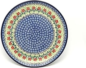 Polish Pottery Plate - 10" Dinner - Maraschino