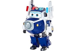 Super Wings 5" Transforming Supercharged Paul Airplane Toys Action Figure