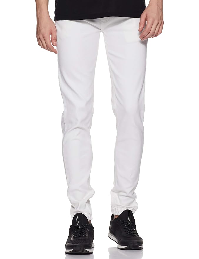 NeoStreak Men's Cotton Slim Fit Casual Chinos Trousers Stretch