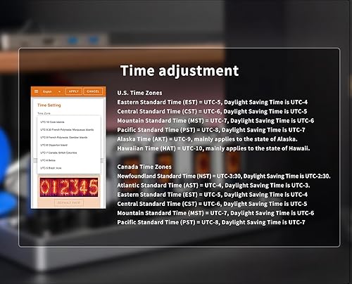 Miniatura 5 de Adventurers Reloj de tubo IPS Nixie, creativo reloj electrónico de tubo Nixie simulación con pantalla LCD IPS de 6 bits, 1224 horas, decoración de
