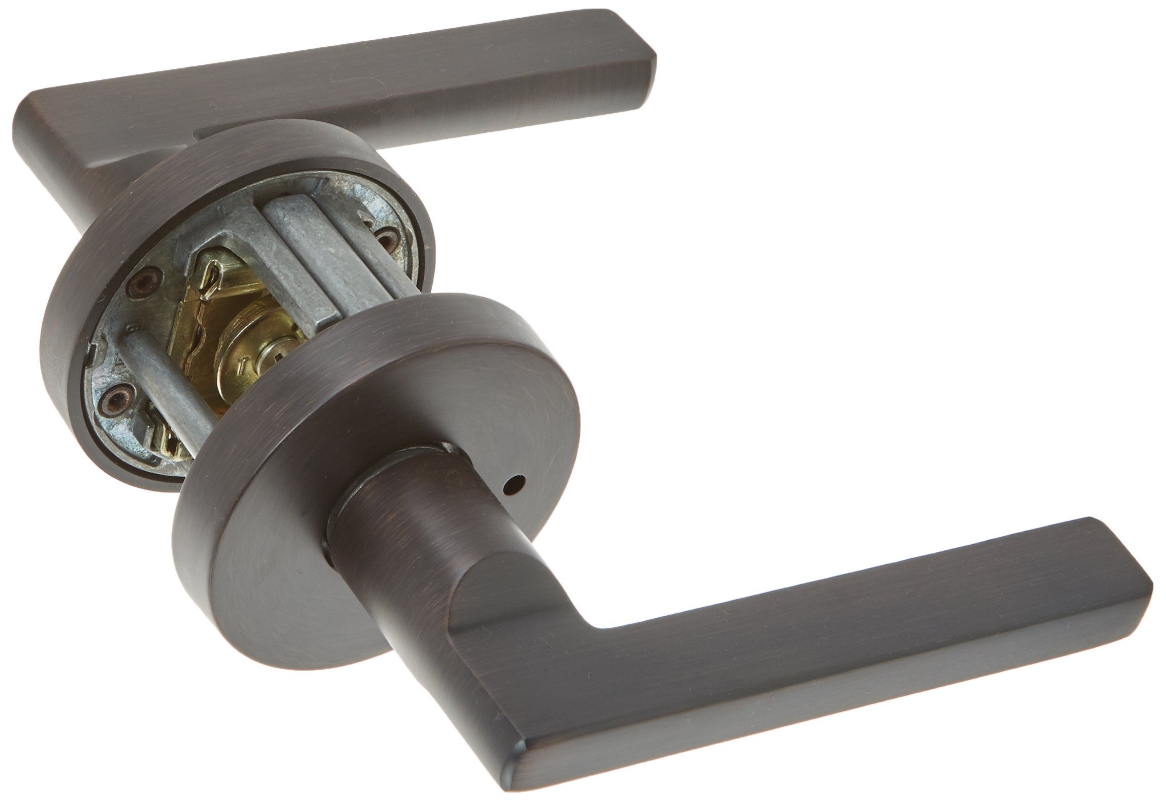Rosace de condamnation carrée Baudouin Pvsqucrr112 bronze pour porte