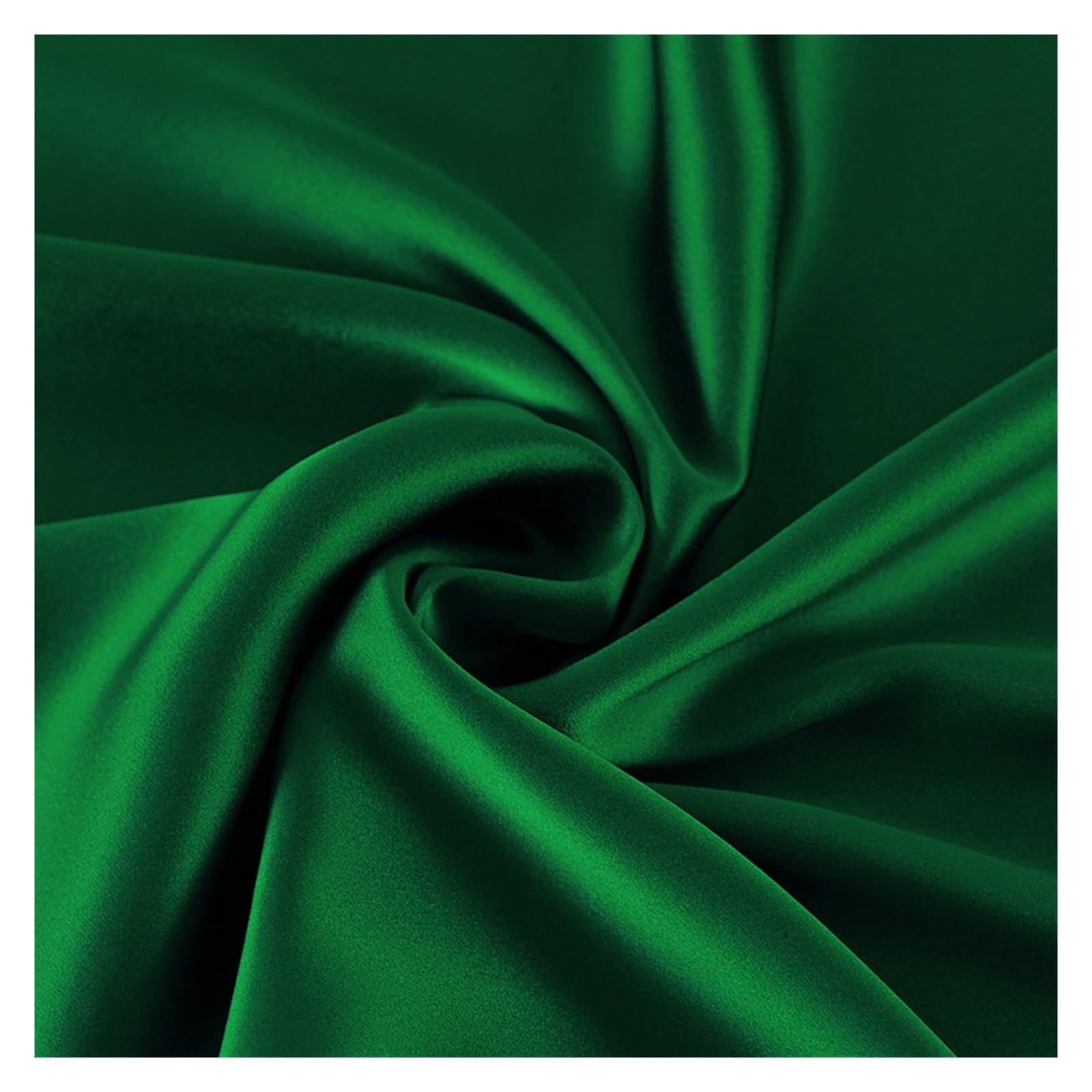 Tela de Satén Tela de seda Seda Morera Color sólido Multicolor Ancho 114cm Liso Teñido Para coser(Coffee,1.5 meter)