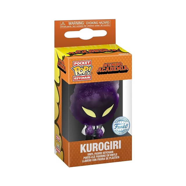 Foto 2 de 8 de Funko Pop! Keychain: MHA - Kurogiri - My Hero Academia - Minifigura de Vinilo Coleccionable Llavero Original