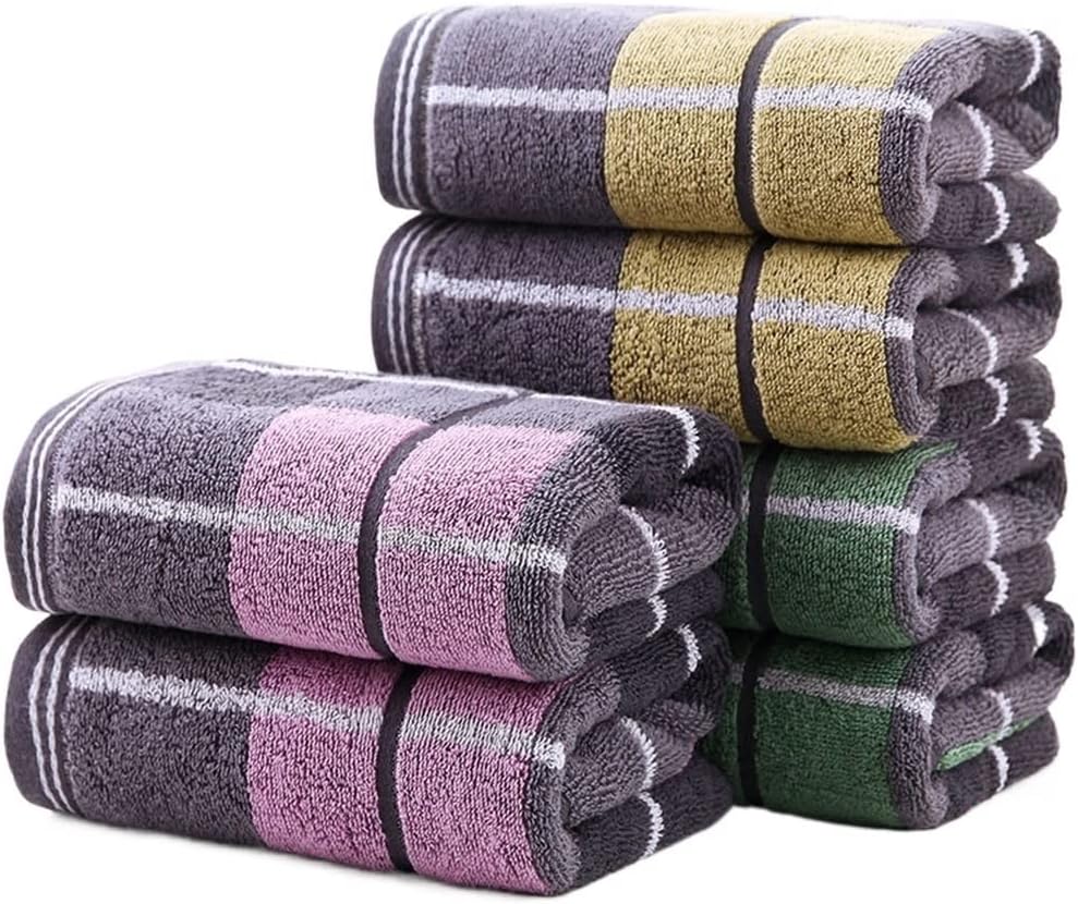 6 Towel Cotton Household face Thick Soft Water Absorption Adult