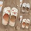 Linen House Slippers - Indoor Slippers Women All Seasons Slipper Lightweight Breathable Slip On Slides Casual Open-Toes Home Shoes Soft Bedroom Shoe Indoor Outdoor House Shoe For Women #3