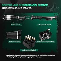 Vista 3 de Kits de suspensión de amortiguadores de muelle neumático SCITOO para Cadillac Escalade 2002-2014, kit de suspensión trasera para Cadillac Escalade