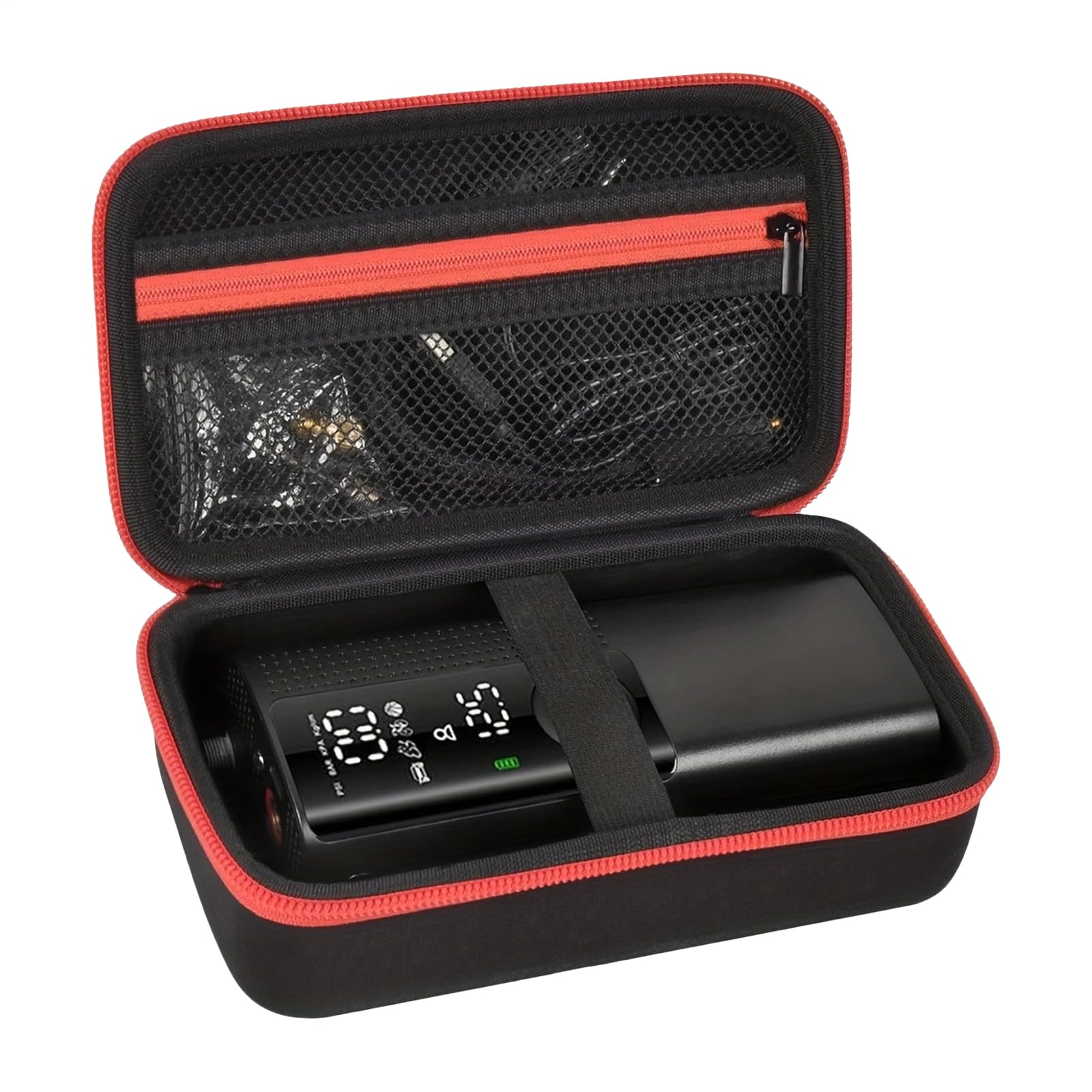 Bolsa de almacenamiento portátil para compresor de aire, bolsa de transporte impermeable para bomba de aire, accesorios versátiles de reparación de automóviles, soporte inflador para viajes por