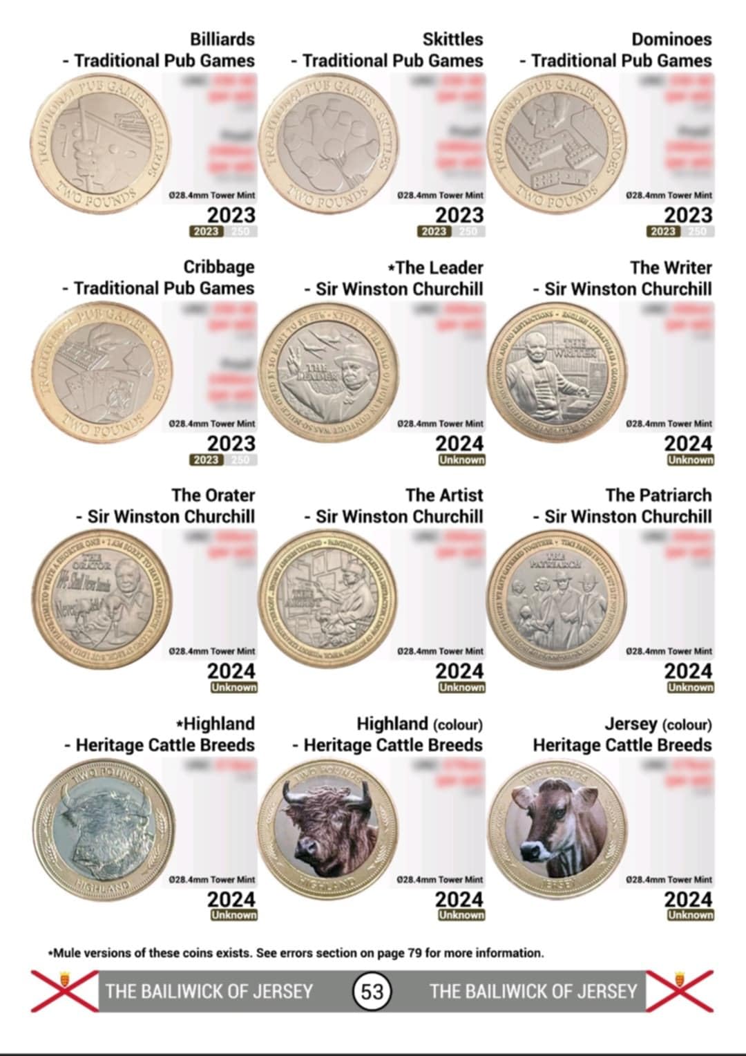 CrawleyCoins 2025 Latest UK and Territories £2 2 Pounds Collectors Guide Book, White/Off-white, A4 (210 x 297 mm) - Image 4