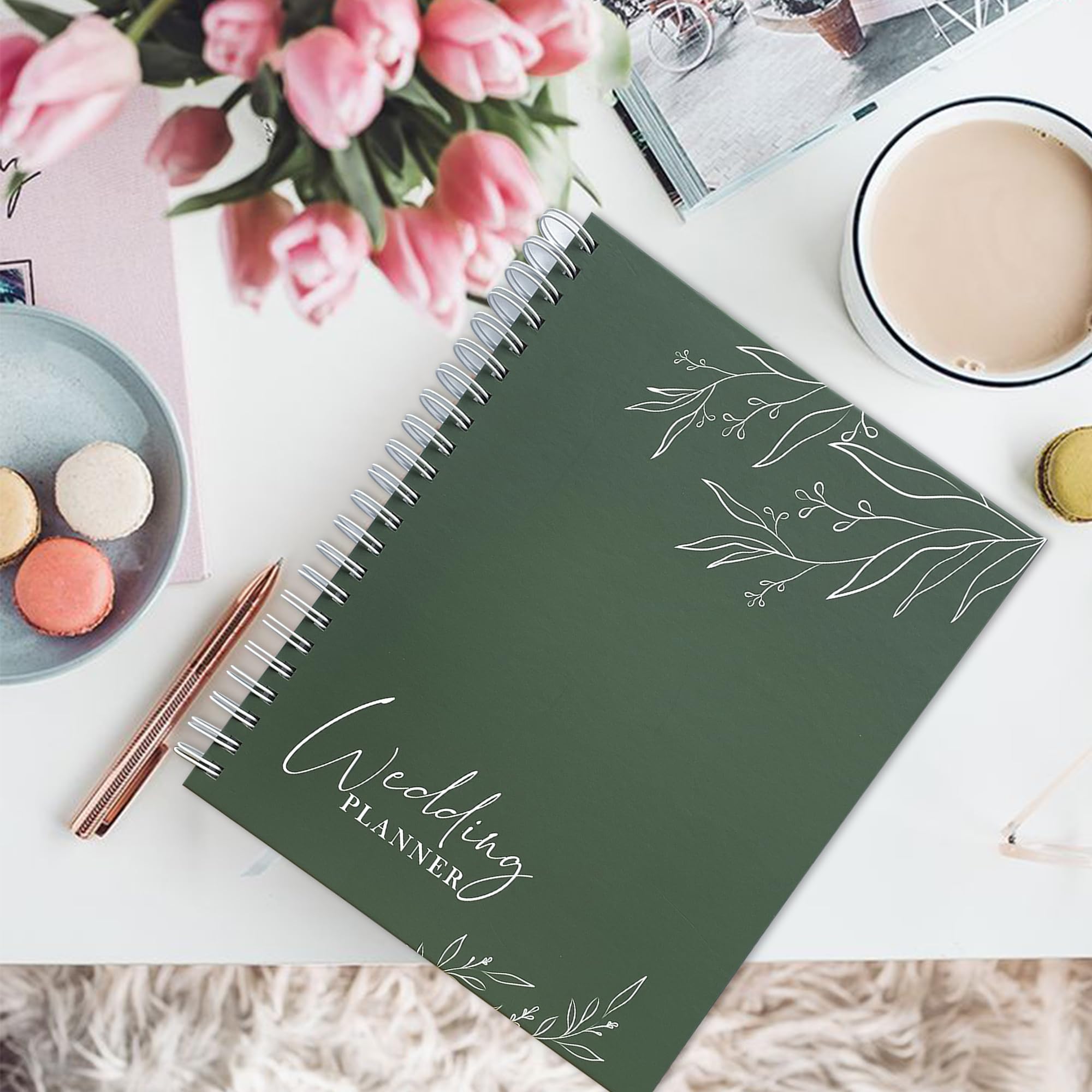 Mr&MrsGifts Libro di pianificazione di nozze e organizzatore Wedding Planner Book