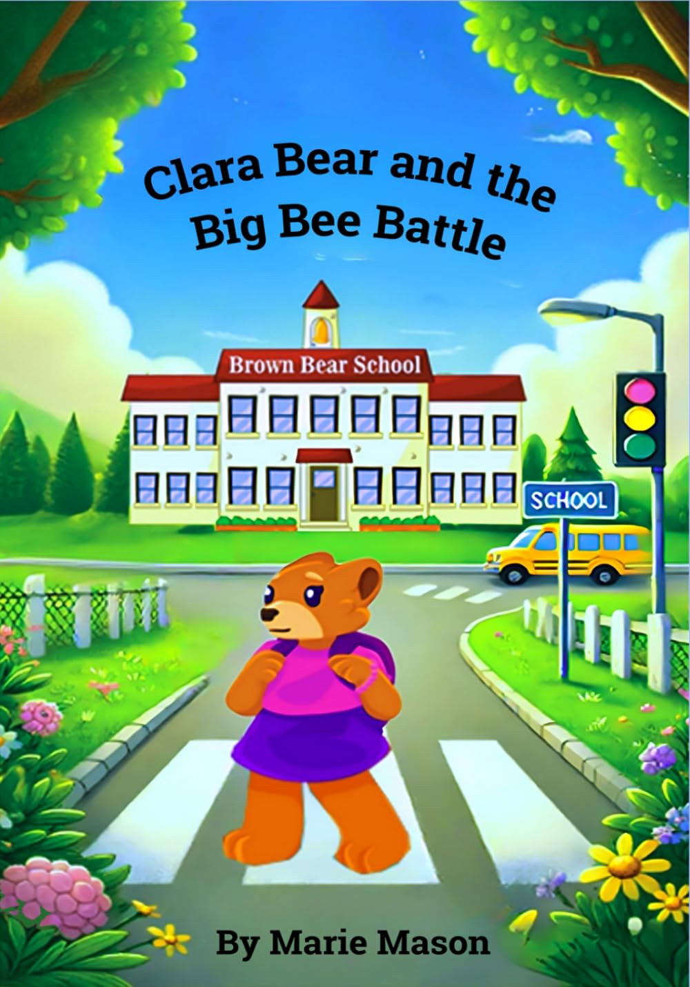 Clara Bear and the Big Bee Battle: Book 2 (Bubble Bear's Books)