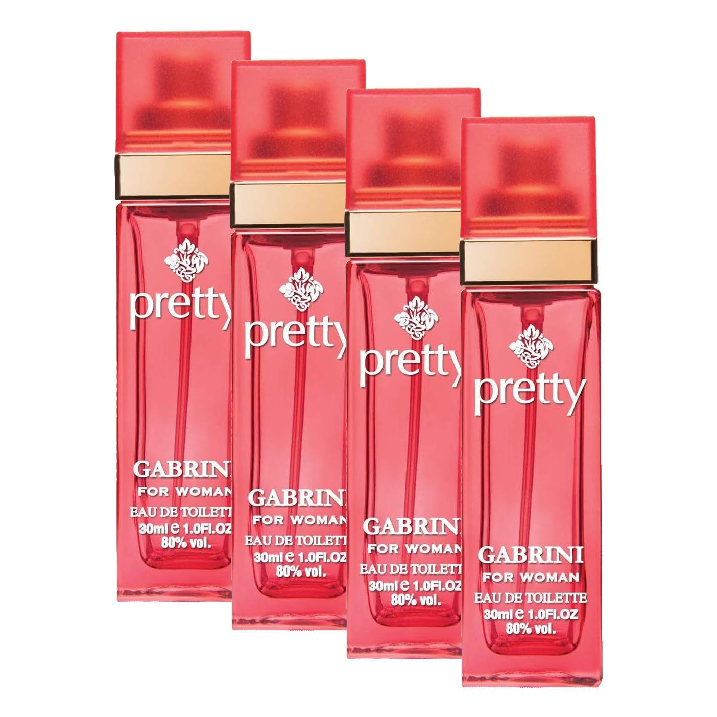 Gabrini Pretty Kadın Edt Parfüm, 30 Ml 6 1 Paket (1 x 1 Adet) (4 paketi)