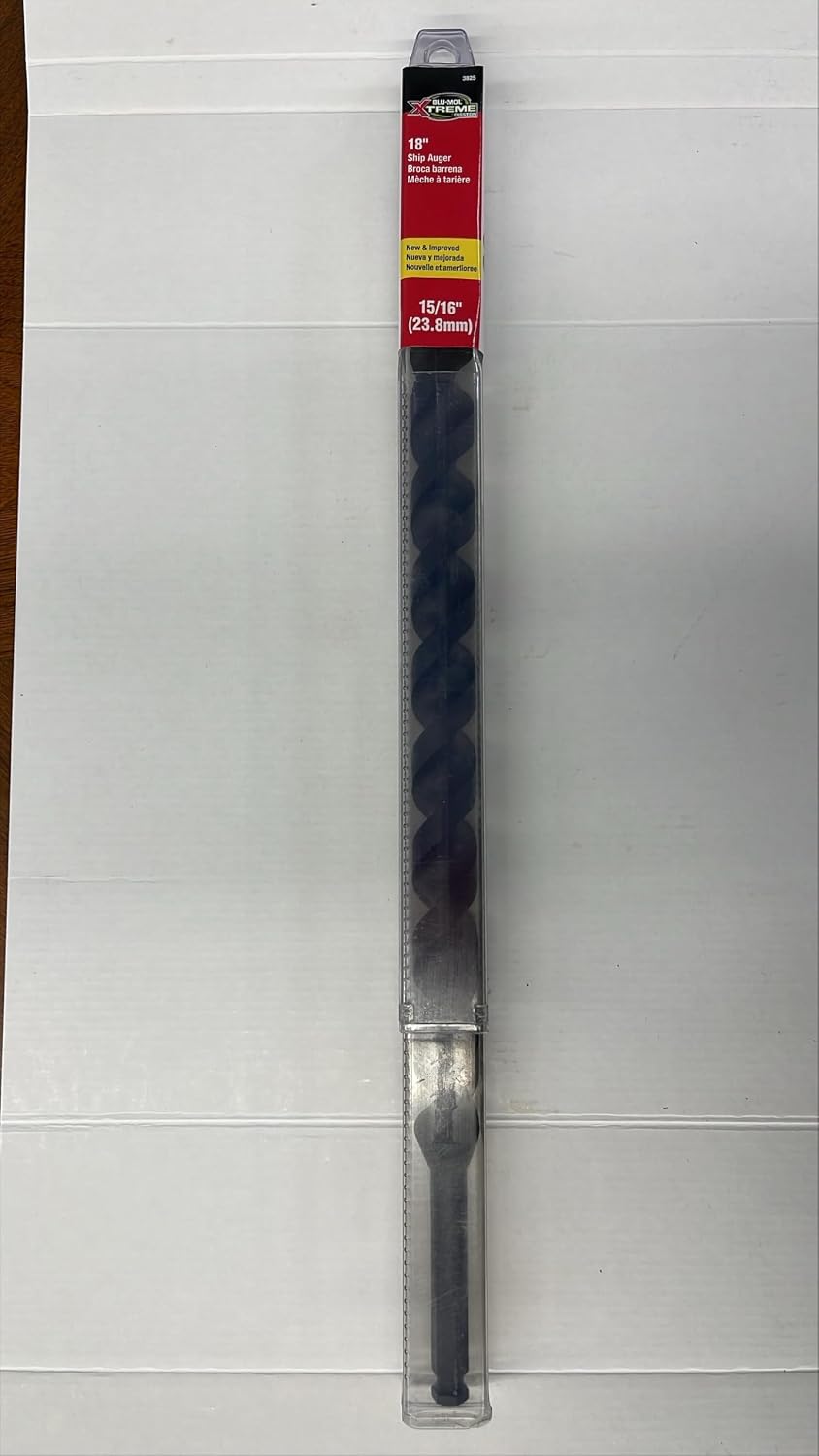 BLML XTRM 15/16 in Dual Flute 18 in Long Auger