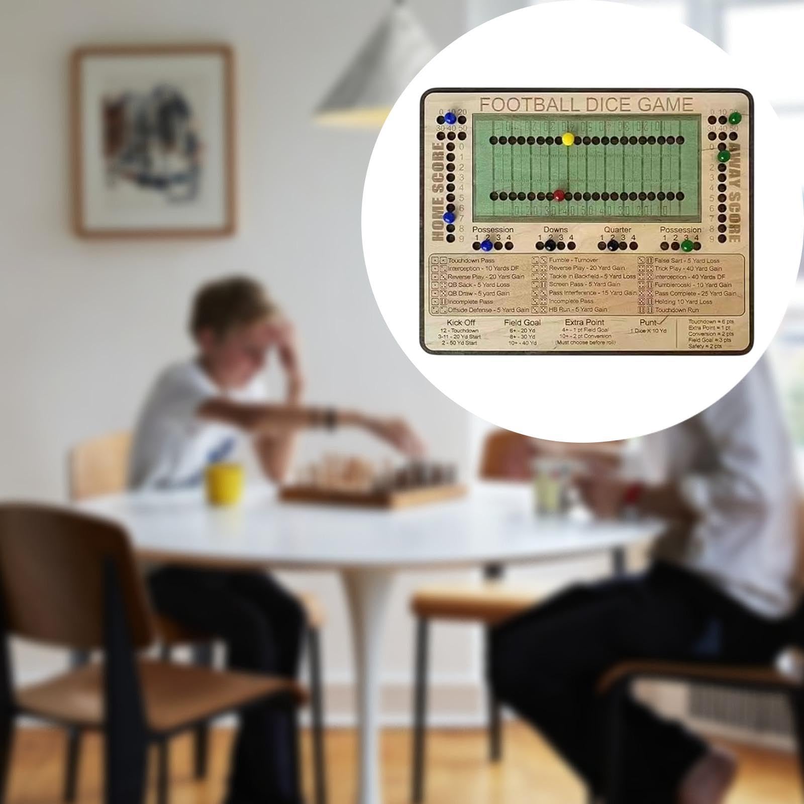 Milageto Juego de Mesa de Fútbol, ​​Juegos de Dados, Educación Infantil, Juego Familiar, Juguete Interactivo para Niños.