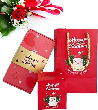DYFCNP Surprise Box Gift Box for Money, Surprise Gift Box Explosion,2024 Newly Merry Christmas Surprise Gift Boxes,Folding Pop-Up Explosion Gift Box for Birthday Anniversary Valentine Proposal Red B