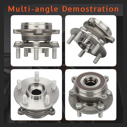 Miniatura 6 de DRIVESTAR 513287 Buje de rueda delantera y conjunto de rodamientos conductorpasajero para Toyota Priuspara Toyota Prius Plug-in 2010-2015, 2011-2016