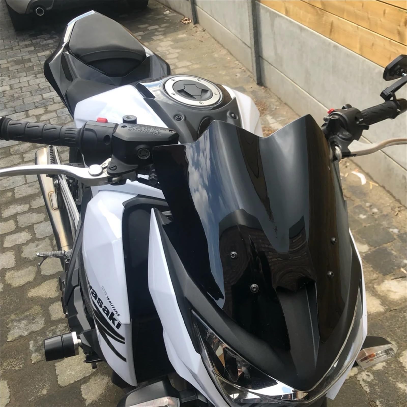 Przednia szyba motocyklowa Szyba motocyklowa do Z800 ZR800 2013 2015 Pyłoszczelna Łatwa instalacja StableProtector Wodoodporna owiewka
