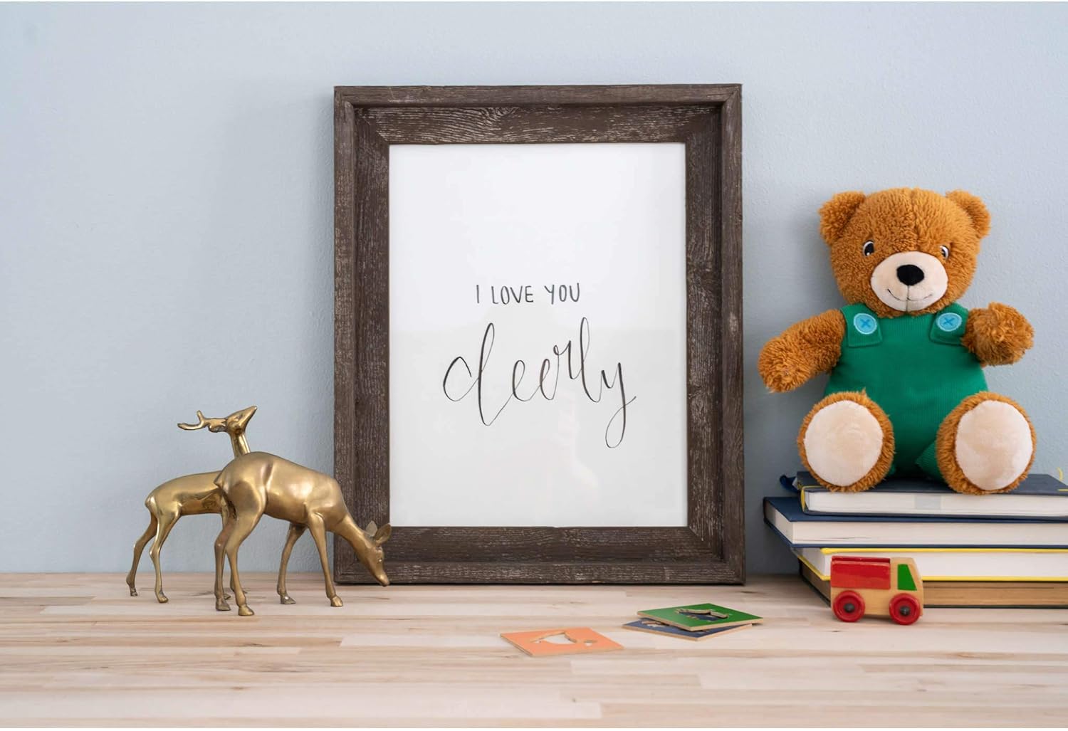 Rustic Espresso Reclaimed Wood 5x7 Picture Frame