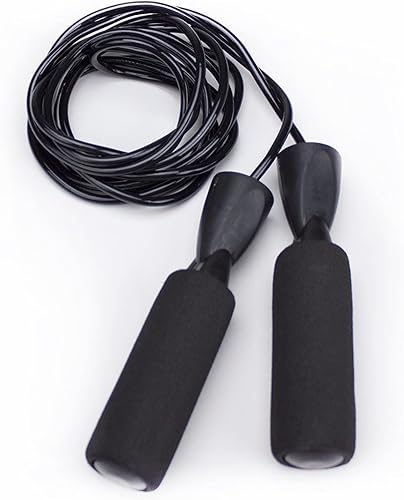 Miniatura 2 de Crown Sporting Goods Cuerda de salto de velocidad de lujo con rodamiento de precisión y asas de espuma