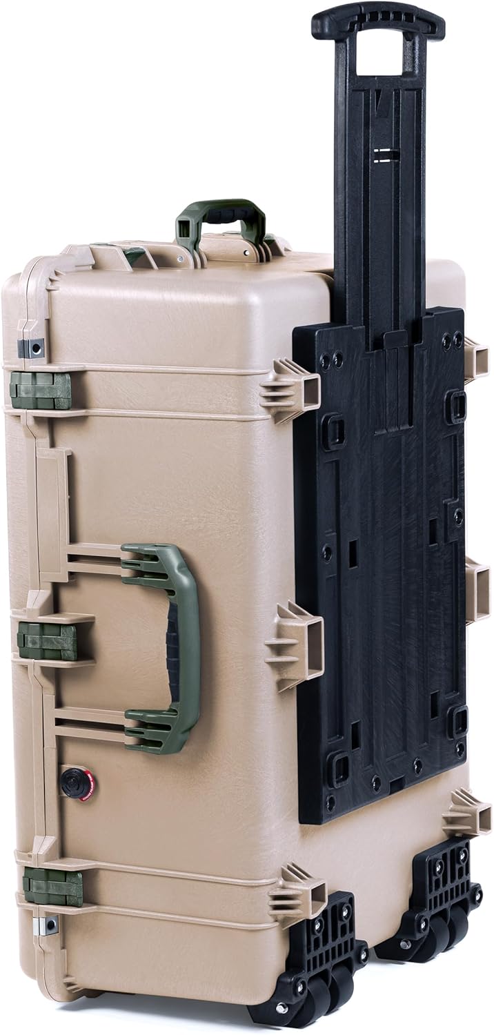 Desert Tan Pelican 1650 Large Case - Comes with Pick & Pluck Foam.